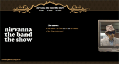 Desktop Screenshot of nirvanathebandtheshow.com